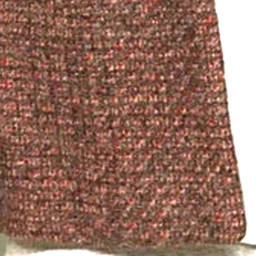 🍂 Vintage 1950's Brown Gold Sienna Tweed Open Front Jacket Blazer - M - Picture 4 of 9